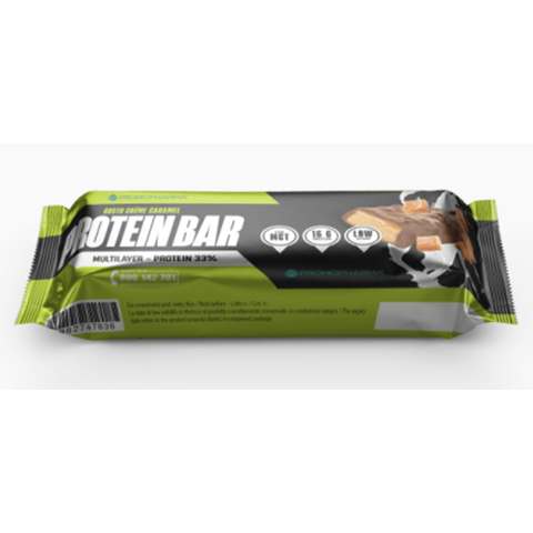 Protein bar créme caramel 33%