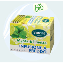 Viropa Menta e Limetta Bio 15 Filtri Infuso a Freddo